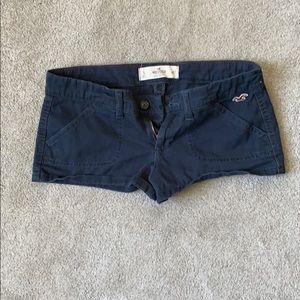 Hollister Navy Women's Shorts